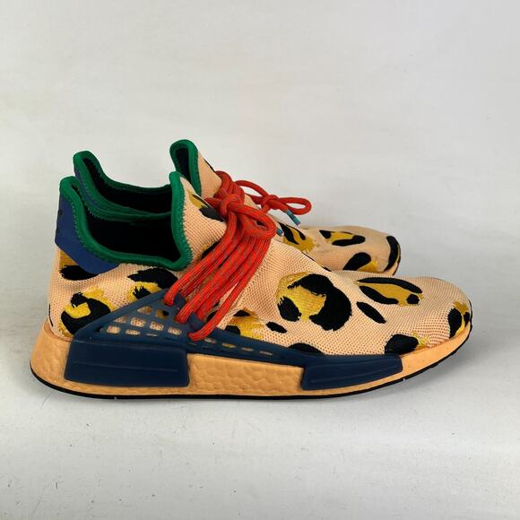 Adidas HU NMD Running Shoes Men's 11 Leopard Print Athletic Sneakers HP3221 - Picture 2 of 10